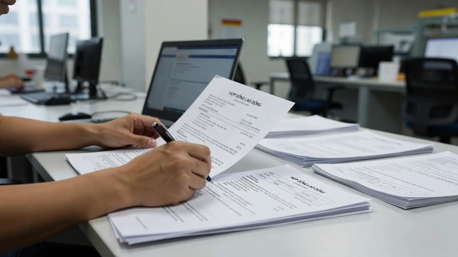 Cách làm hợp đồng lao động ở Đài Loan