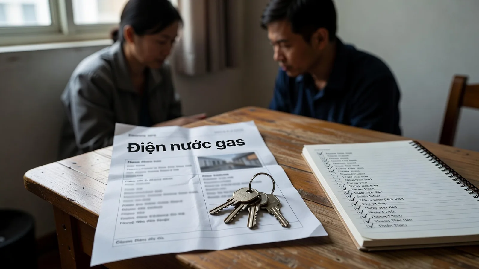 Checklist điện nước gas 2026
