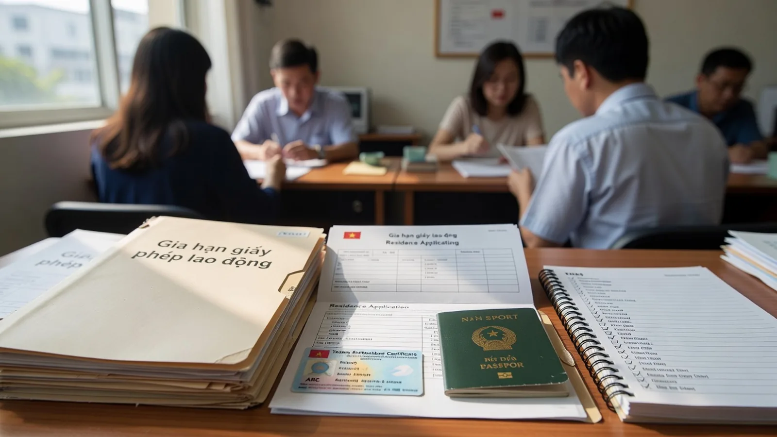 Checklist gia hạn giấy phép lao động 2026