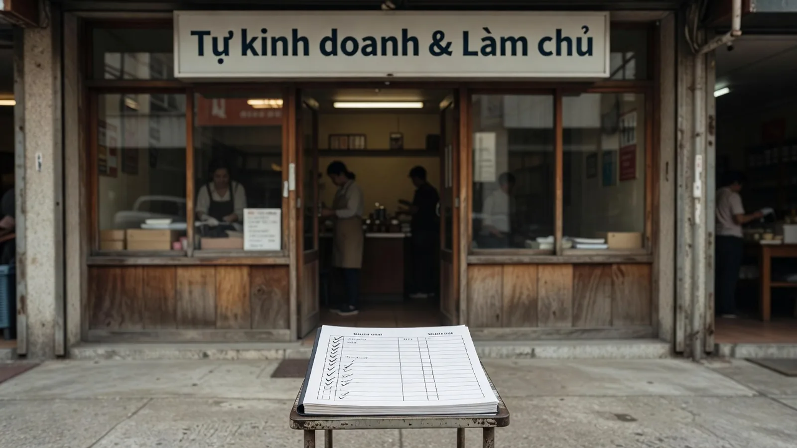 Checklist tự kinh doanh & Làm chủ 2026