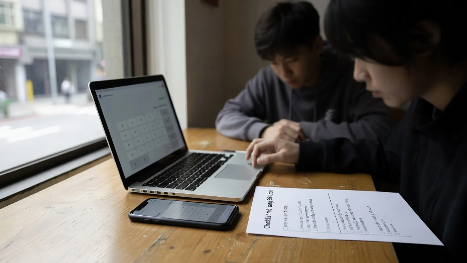 Công cụ checklist mới sang Đài Loan online