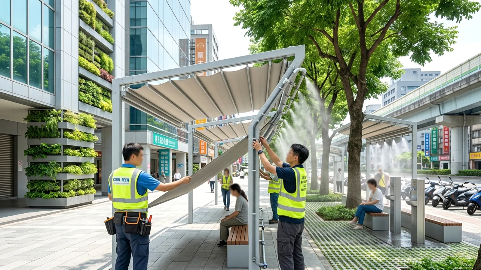 Đài Loan và Nhật Bản hợp tác chống nắng nóng cực đoan, xây dựng thành phố thích ứng khí hậu
