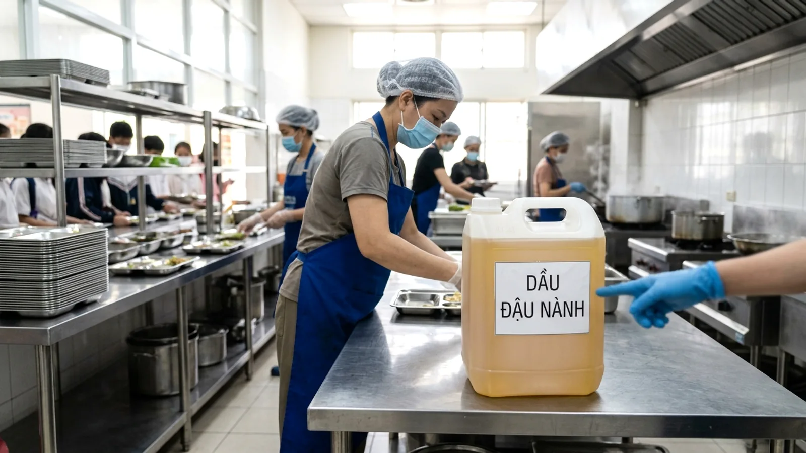 Đài Trung: Thêm đơn vị cung cấp suất ăn học đường dùng dầu đậu nành nhiễm chất độc hại