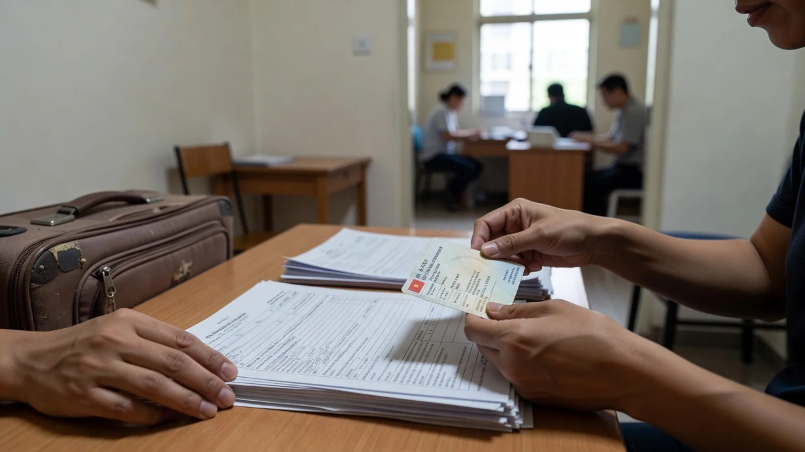 Đăng ký hộ tịch hộ khẩu cho người mới sang
