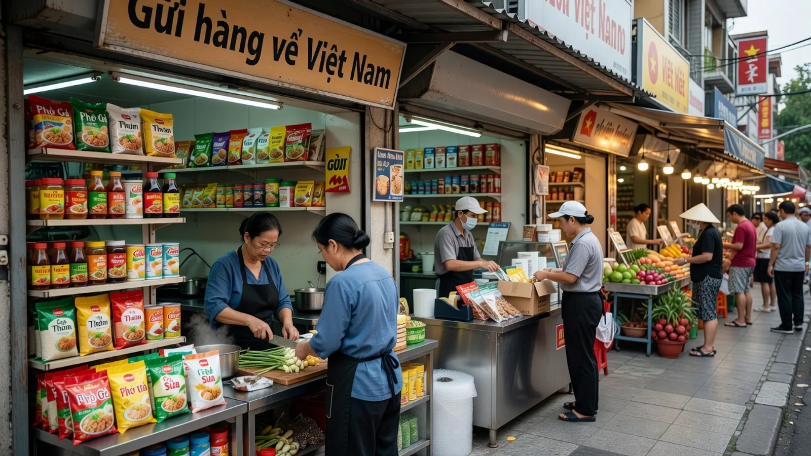 Địa chỉ gửi hàng về Việt Nam cho người Việt