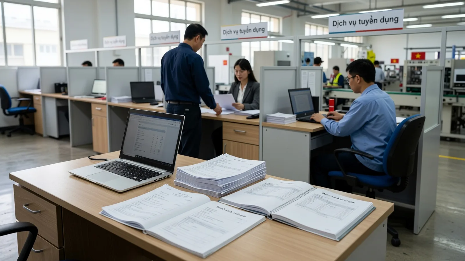 Địa chỉ tìm việc qua môi giới cho người Việt