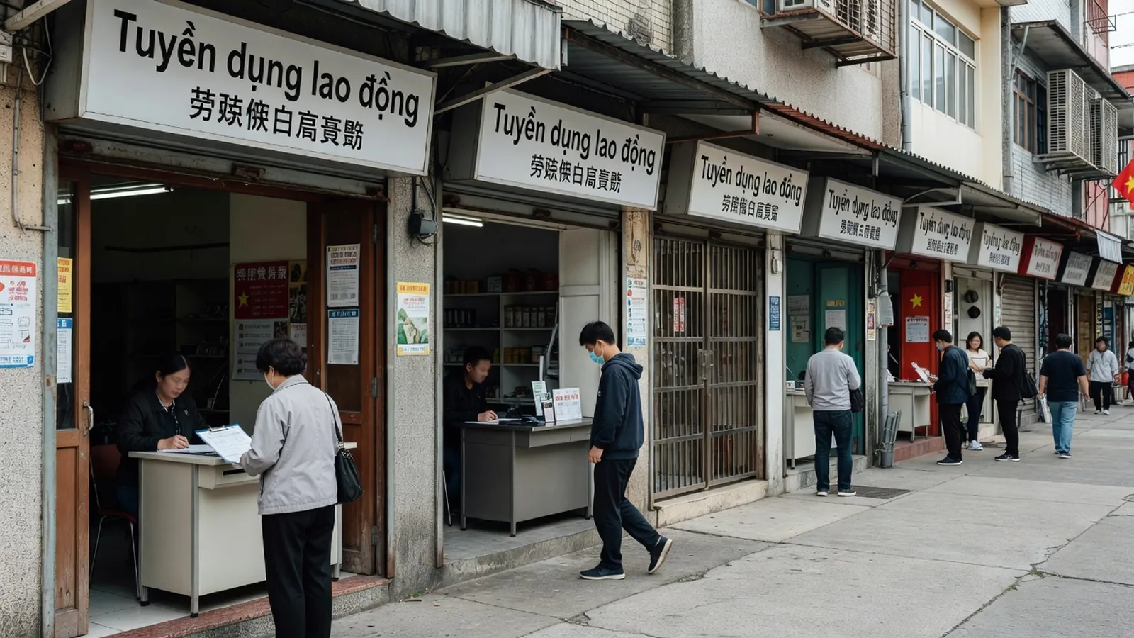Địa chỉ tuyển dụng lao động cho người Việt