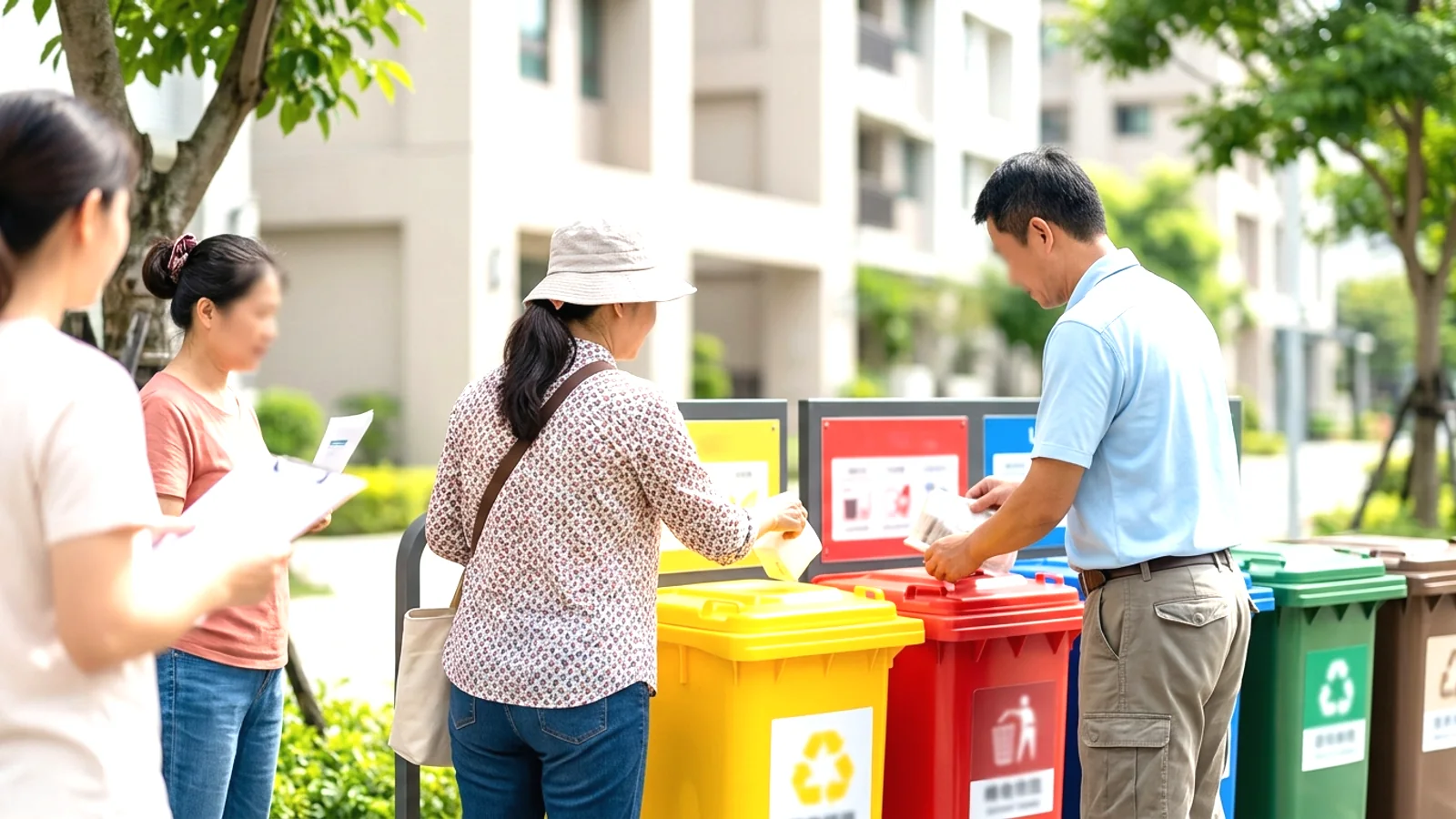 Mẹo phân loại rác đúng cách tại Đài Loan