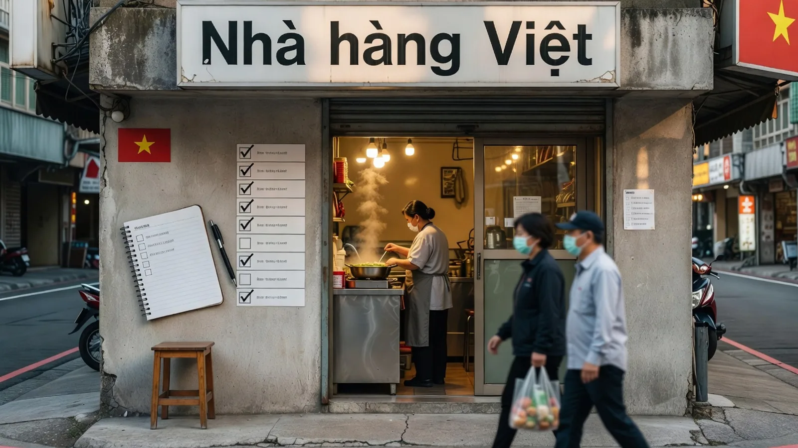 Mở tiệm nail/tóc/quán ăn Việt: checklist giấy phép
