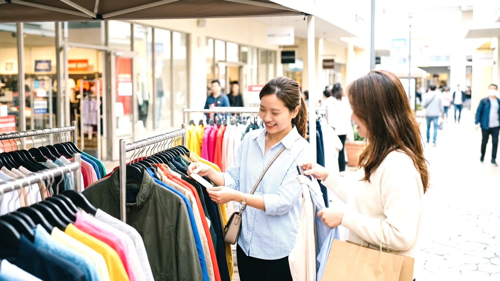 Mua hàng outlet giá rẻ tại Đài Loan