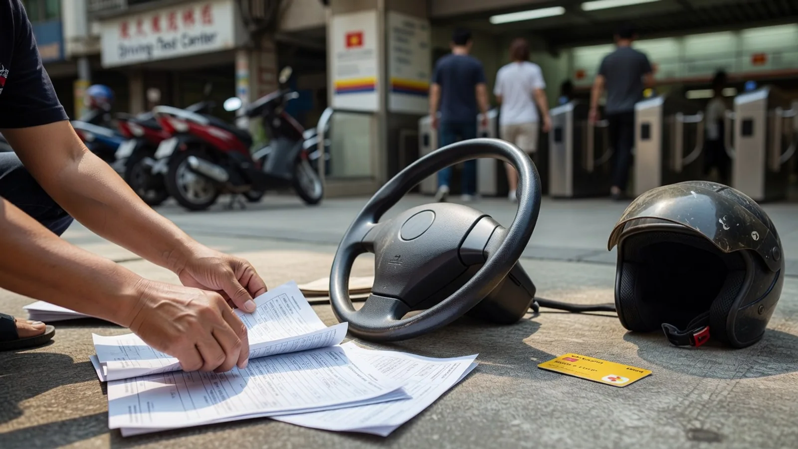 Mua ô tô cũ cho người mới sang