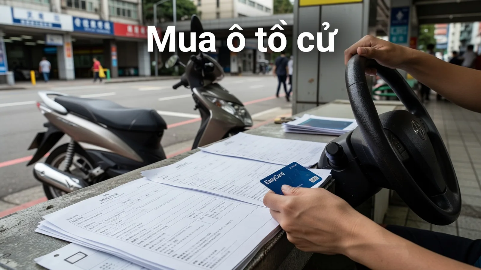 Mua ô tô cũ ở Đài Loan 2026