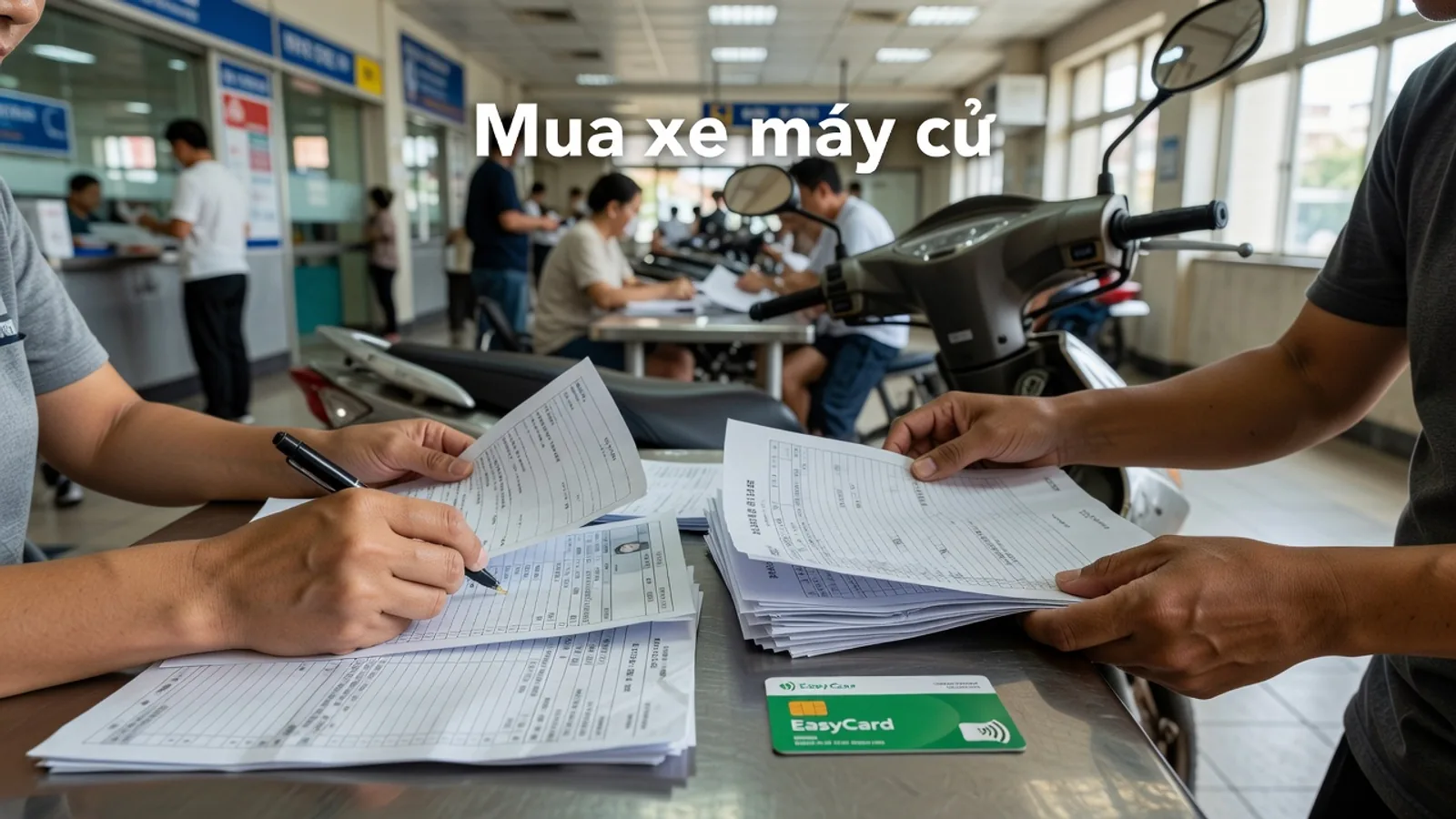 Mua xe máy cũ: lỗi người Việt hay gặp