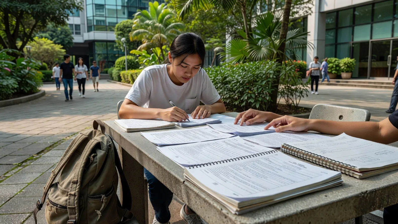 Sau đại học cho người mới sang