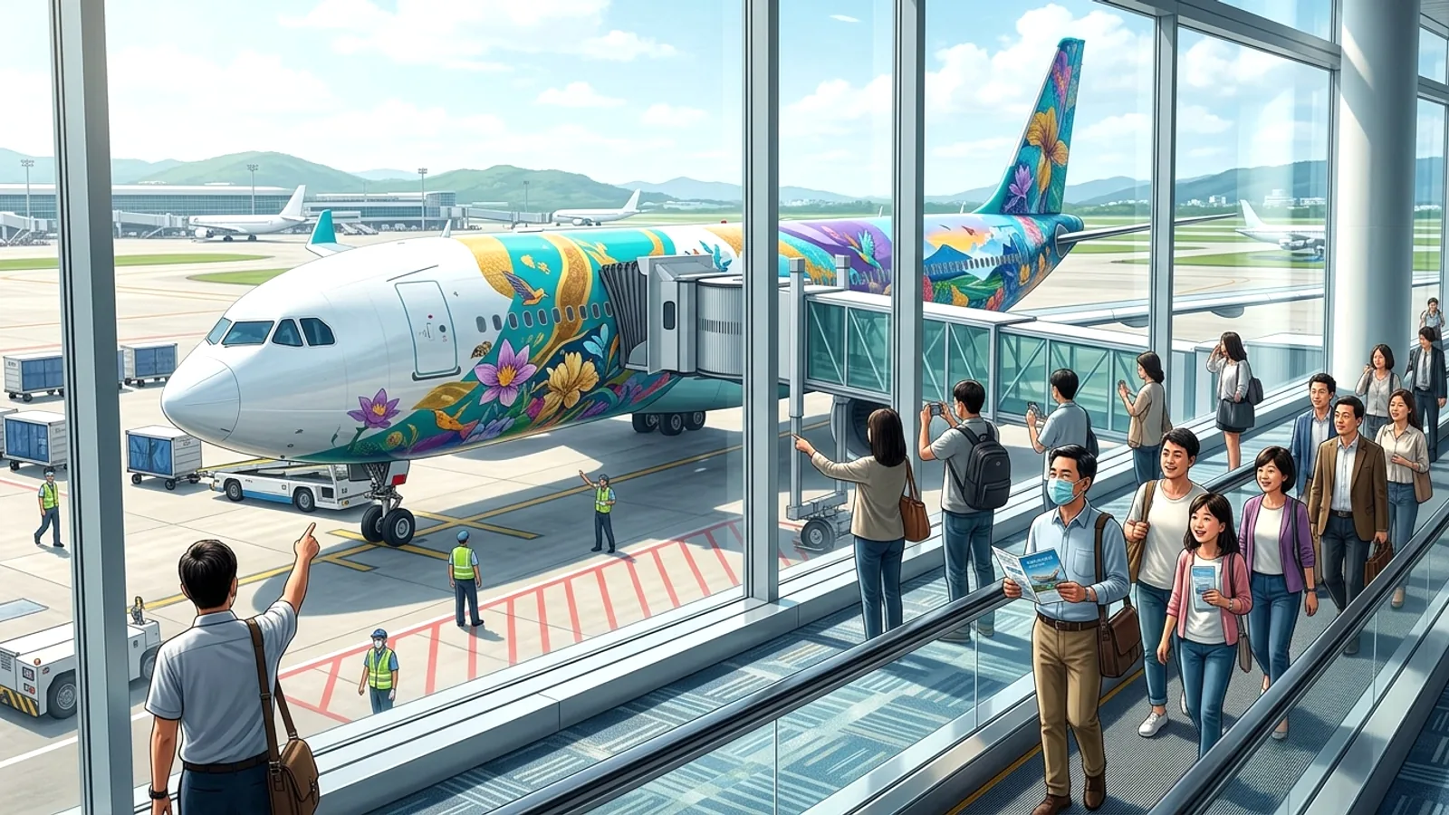 STARLUX Airlines ra mắt máy bay nghệ thuật mới, dự báo tăng trưởng mạnh