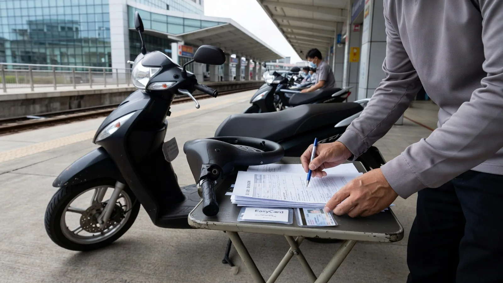 Thi bằng lái xe máy ở Đài Loan 2026
