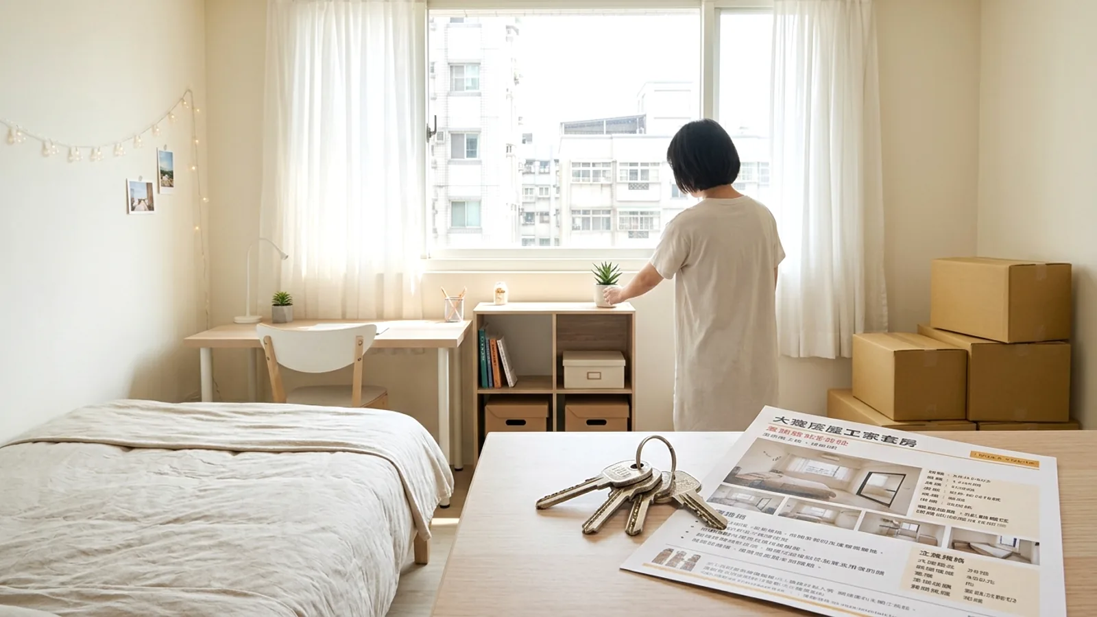 Trang trí phòng trọ kiểu Đài với ngân sách nhỏ: IKEA, Daiso, Shopee TW và đồ cũ