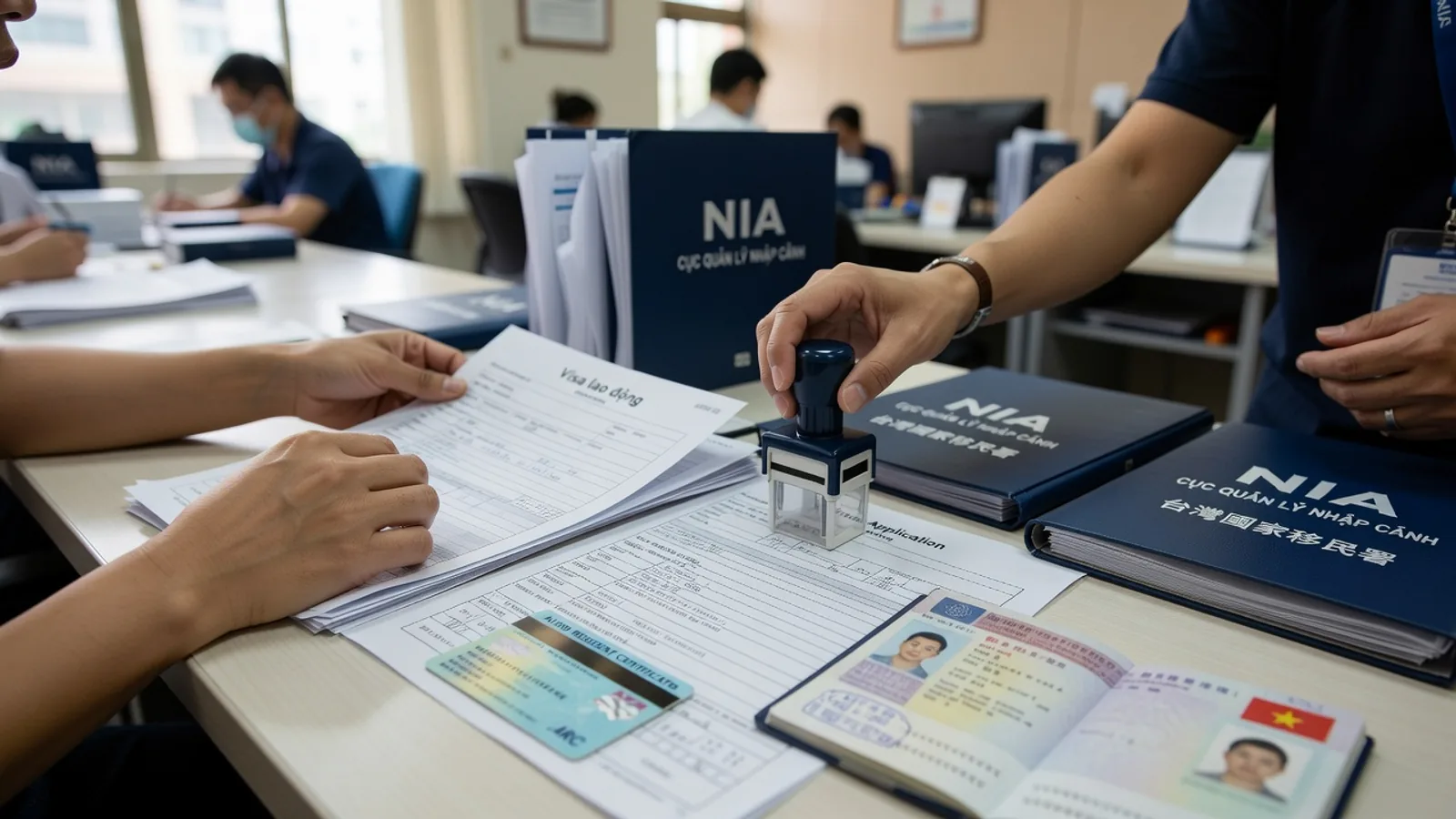 Visa lao động cho người mới sang